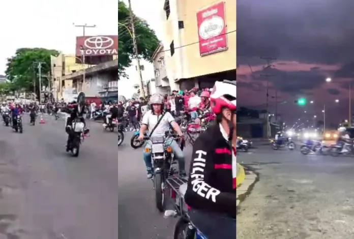 moto piruetas y rodada de motos