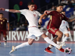 Venezuela vs Irán Mundial de Futsal 2024