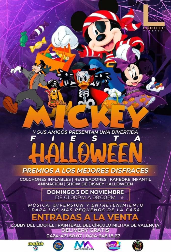 Mickey y sus amigos en Halloween