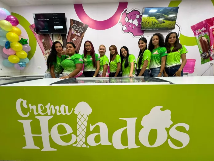 Red de franquicias de Crema Helados