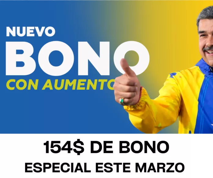 Bono aumentado marzo