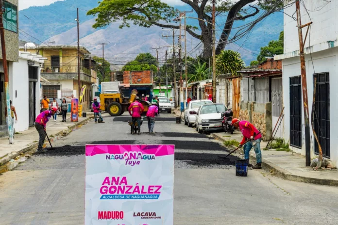 Alcaldesa Ana González destacó que estas labores se realizan con el respaldo del gobernador Rafael Lacava