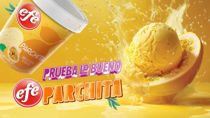 Helados Efe lanza su irresistible Efe Parchita