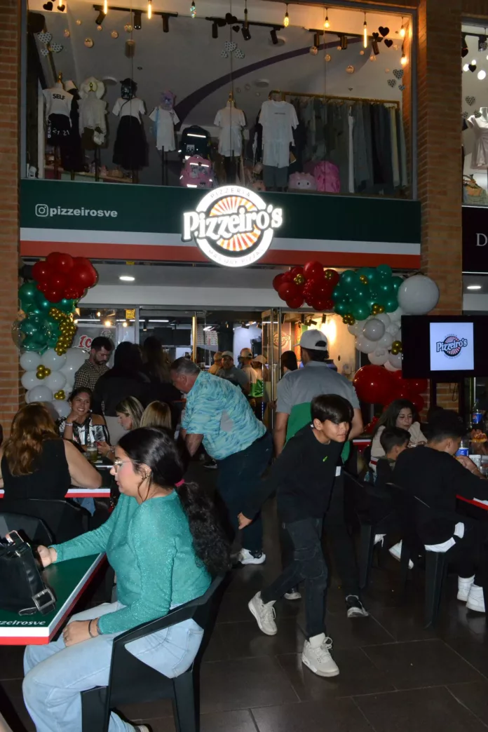 Pizzeiro’s Más que pizzas inauguró sede en la Urb La Trigaleña