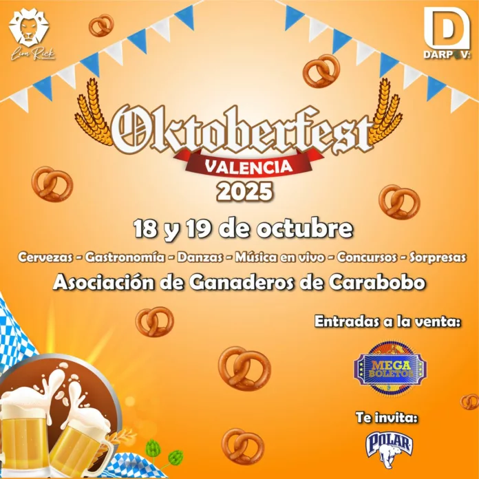 El Oktoberfest 2025 llega a Valencia con la mayor celebración alemana del centro del país