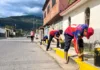Gestión de la Alcaldesa Elizabeth Niño intensifica labores de bacheo, alumbrado y pintura en Barrio Unión
