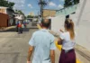 Alcaldesa Elizabeth Niño supervisa continuación de rehabilitación de vías en Barrio Unión