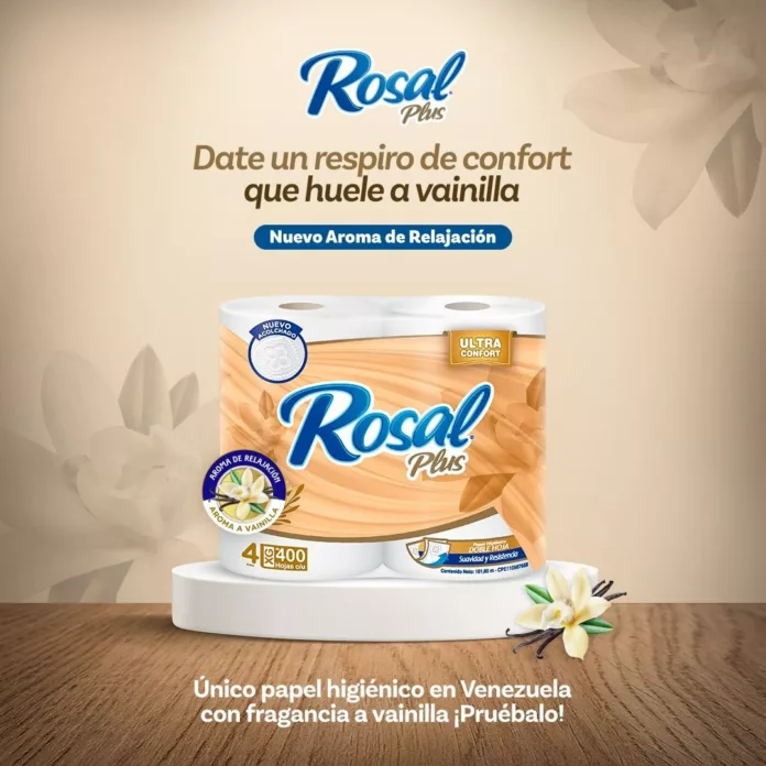 papel higienico de vainilla